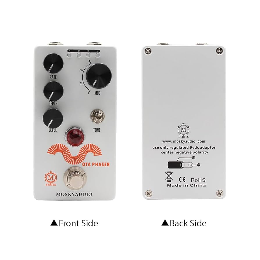 Mosky Ota Phaser ギター ベース フェイザー エフェクター Mosky Ota Phaser ギター ベース フェイザー エフェクター